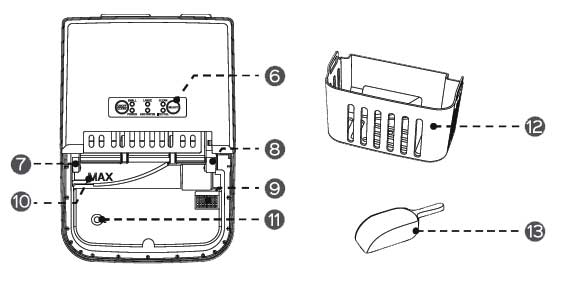 Silonn Slim06 ice makers parts