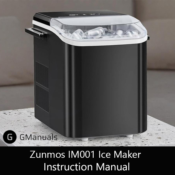 Zunmos IM001 Countertop Ice Maker Instruction Manual